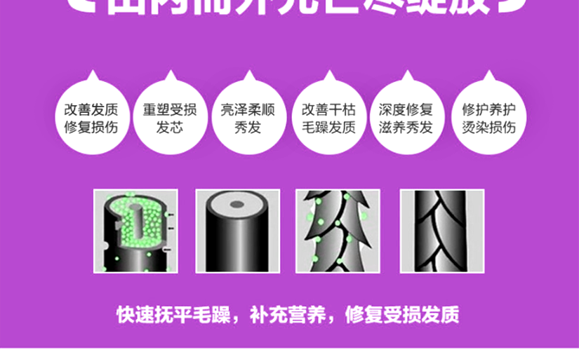 亮澤柔順秀發(fā)